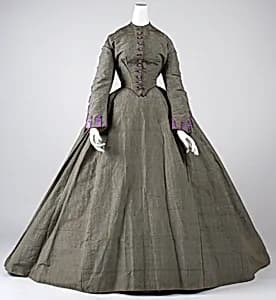Afternoon dress by Unknown Artist