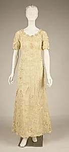 Afternoon dress by Unknown Artist