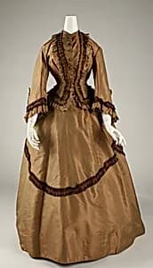 Afternoon dress by Unknown Artist