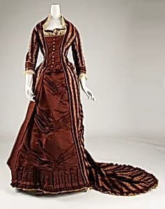 Afternoon dress by Unknown Artist
