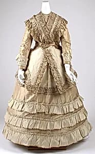 Afternoon dress by Unknown Artist
