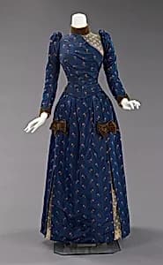 Afternoon dress by Unknown Artist