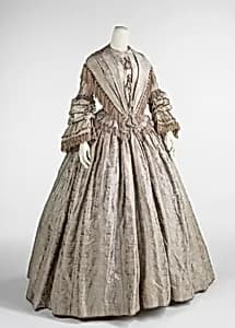 Afternoon dress by Unknown Artist