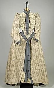Afternoon dress by Unknown Artist