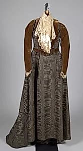 Afternoon dress by Unknown Artist