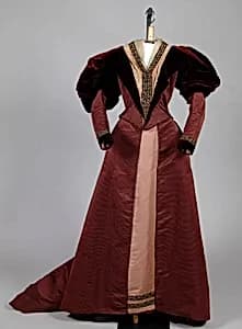 Afternoon dress by Unknown Artist