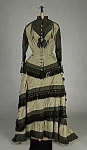 Afternoon dress by Unknown Artist