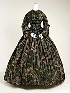 Afternoon dress by Unknown Artist