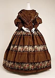 Afternoon dress by Unknown Artist