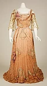 Ball gown by Unknown Artist