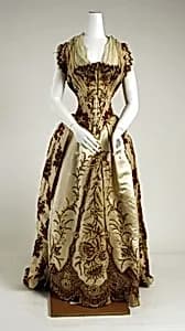 Ball gown by Unknown Artist