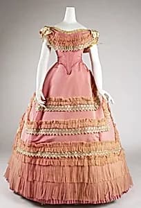 Ball gown by Unknown Artist