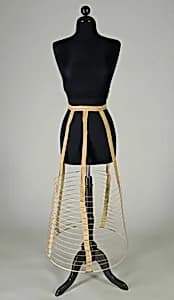 Cage crinoline by Unknown Artist