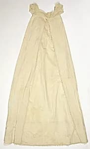 Christening dress by Unknown Artist