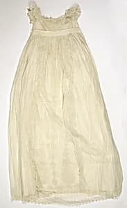 Christening dress by Unknown Artist