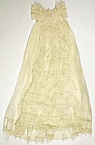 Christening dress by Unknown Artist