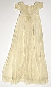 Christening dress by Unknown Artist