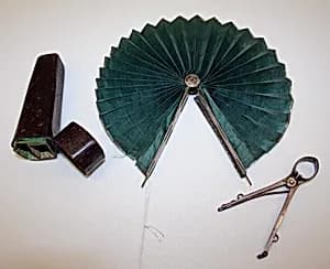 Cockade fan by Unknown Artist