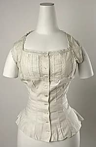 Corset cover by Unknown Artist