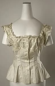 Corset cover by Unknown Artist