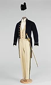 Court presentation ensemble by A. Dusautoy