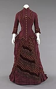Dinner dress by Unknown Artist