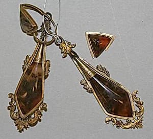 Earrings by Unknown Artist