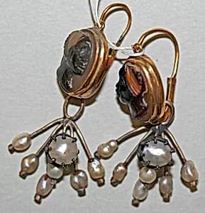 Earrings by Unknown Artist