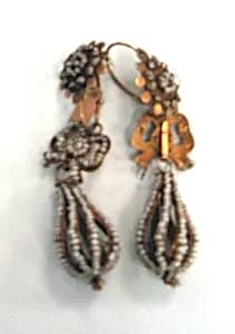 Earrings by Unknown Artist