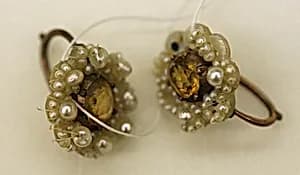 Earrings by Unknown Artist
