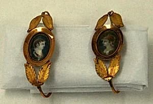 Earrings by Unknown Artist