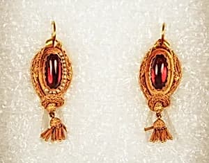 Earrings by Unknown Artist