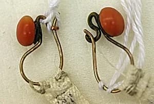 Earrings by Unknown Artist