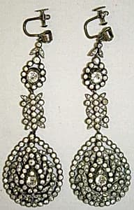 Earrings by Unknown Artist