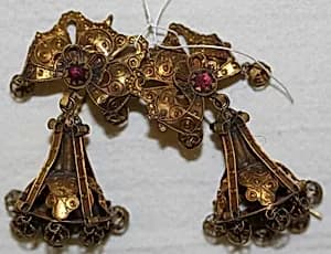 Earrings by Unknown Artist