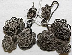 Earrings by Unknown Artist