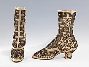 Evening boots by Unknown Artist