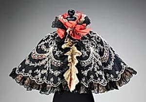 Evening cape by Unknown Artist