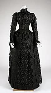 Evening dress by Unknown Artist