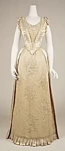 Evening dress by Unknown Artist