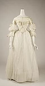 Evening dress by Unknown Artist