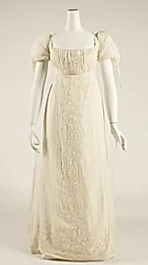 Evening dress by Unknown Artist