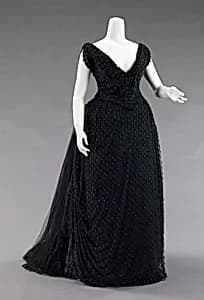 Evening dress by Hoschedé Rebours