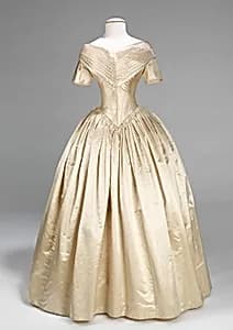 Evening dress by Unknown Artist