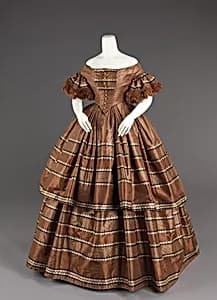 Evening dress by Unknown Artist