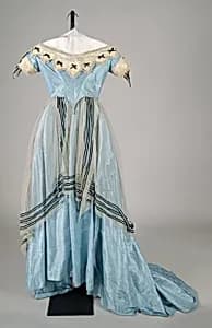 Evening dress by Unknown Artist