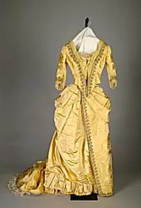 Evening dress by Charles Frederick Worth|House of Worth