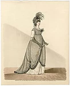 Fashion plate by Unknown Artist