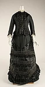 Mourning dress by Unknown Artist