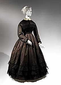 Mourning dress by Unknown Artist